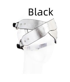 Cowhide Eye Mask Binding Training Blindfold Toy