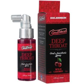 GoodHead Deep Throat Spray-Wild Cherry 2oz