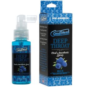 GoodHead Deep Throat Spray-Blue Raspberry