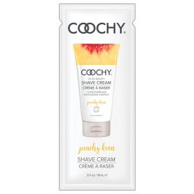 Coochy Shave Cream-Peachy Keen 15ml Foil 24 Poly Bag