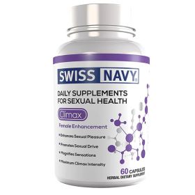 Swiss Navy Climax for Her-60 Count Bottle