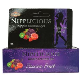 Nipplicious Arousal Gel-Passion Fruit 1oz
