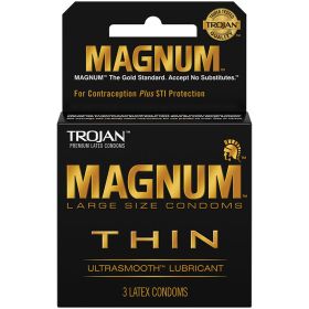 Trojan Magnum Thin Condoms (3 Pack)