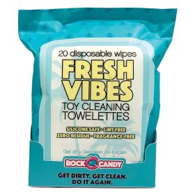 Fresh Vibes Toy Cleaning Towelettes Tr...