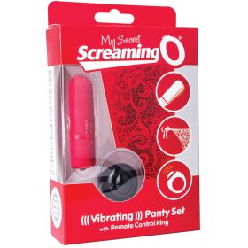 Screaming O My Secret Remote Control Panty Vibe-Red