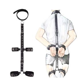 Sexy Handcuffs Collar Adult Games Fetish Flirting Bdsm Sex Bondage Rope Slave Sex Toys For Woman Couples Gay Erotic Accessories